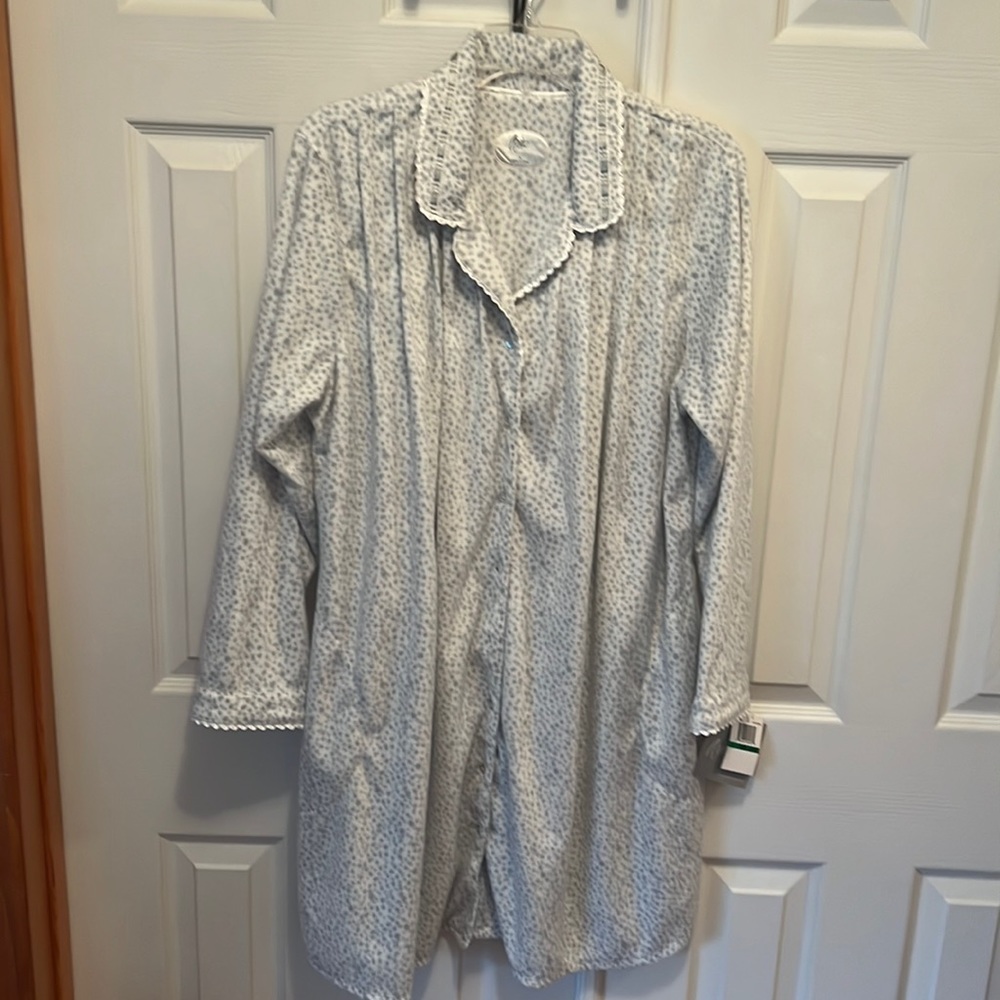 NWT! Aria night gown brushed fleece